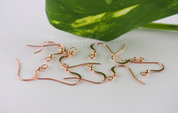 Tortite, rose gold filled 14k (1per)