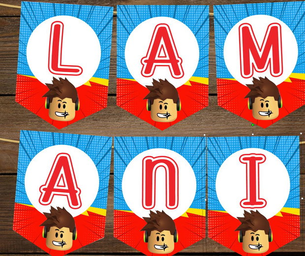 Ghirlandă Personalizată Stumble Guys