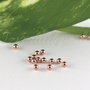 Margele, rose gold filled 14k, 2.5mm (1)
