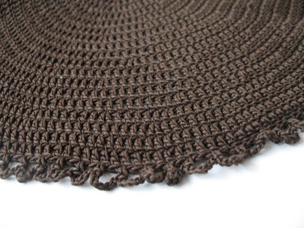 Placemat crosetat