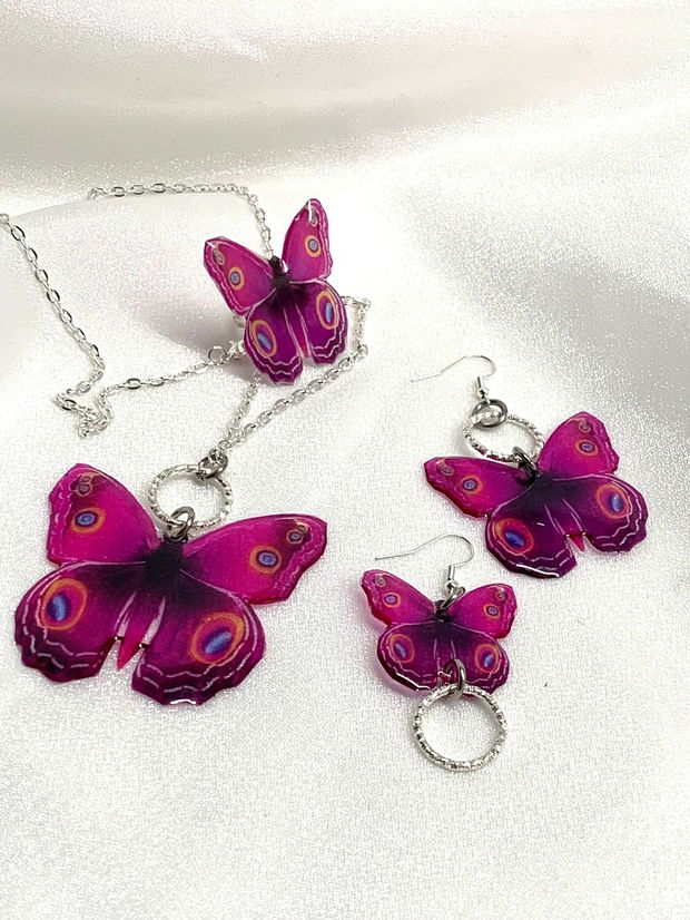 Set bijuterii handmade unicat 00489