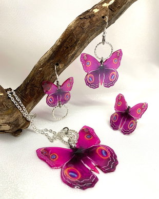 Set bijuterii handmade unicat 00489