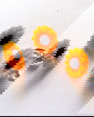 set cu floarea soarelui din rasina 47343