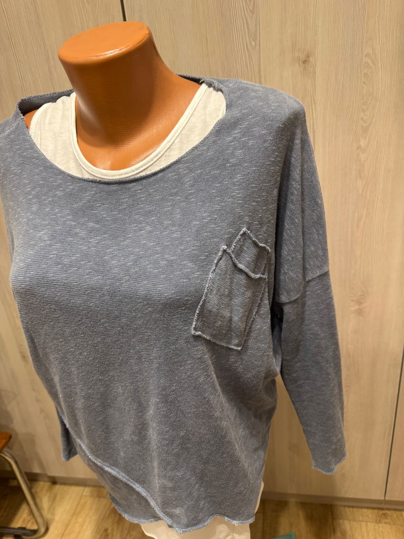 Bluză cu maieu Win Fashion Italia mărime universala