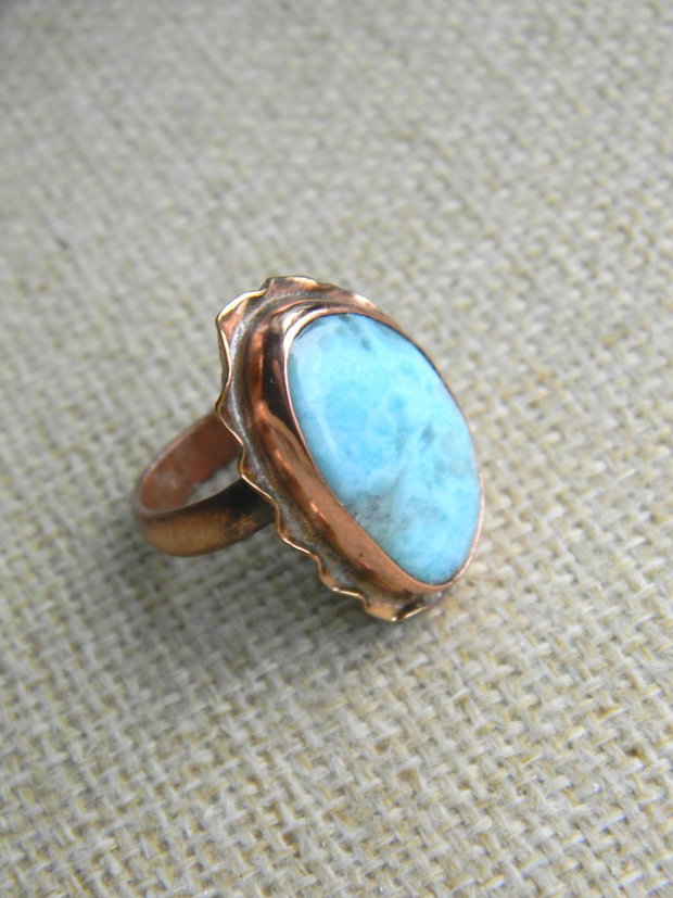 Inel larimar (F28-2)