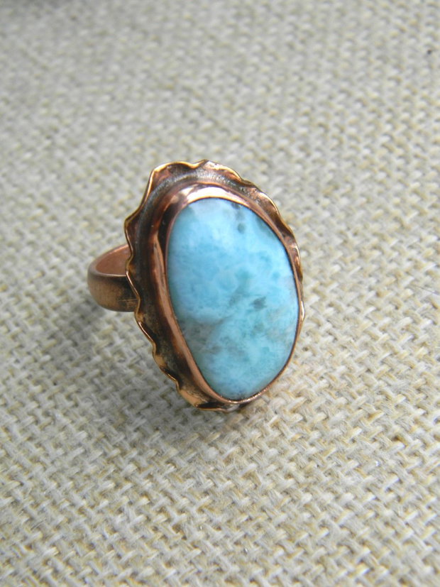 Inel larimar (F28-2)