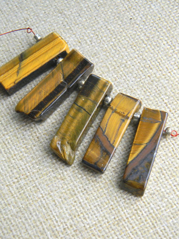 Set margele ochi de tigru (MX2)