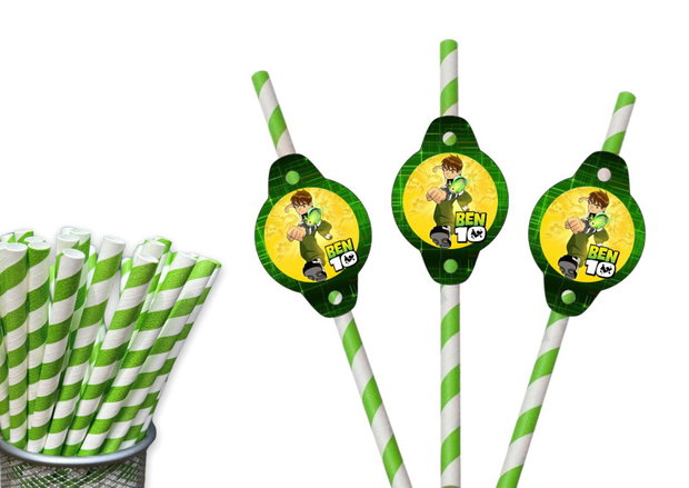 Set Toppere Brioșe Rotunde  Tematică Ben 10