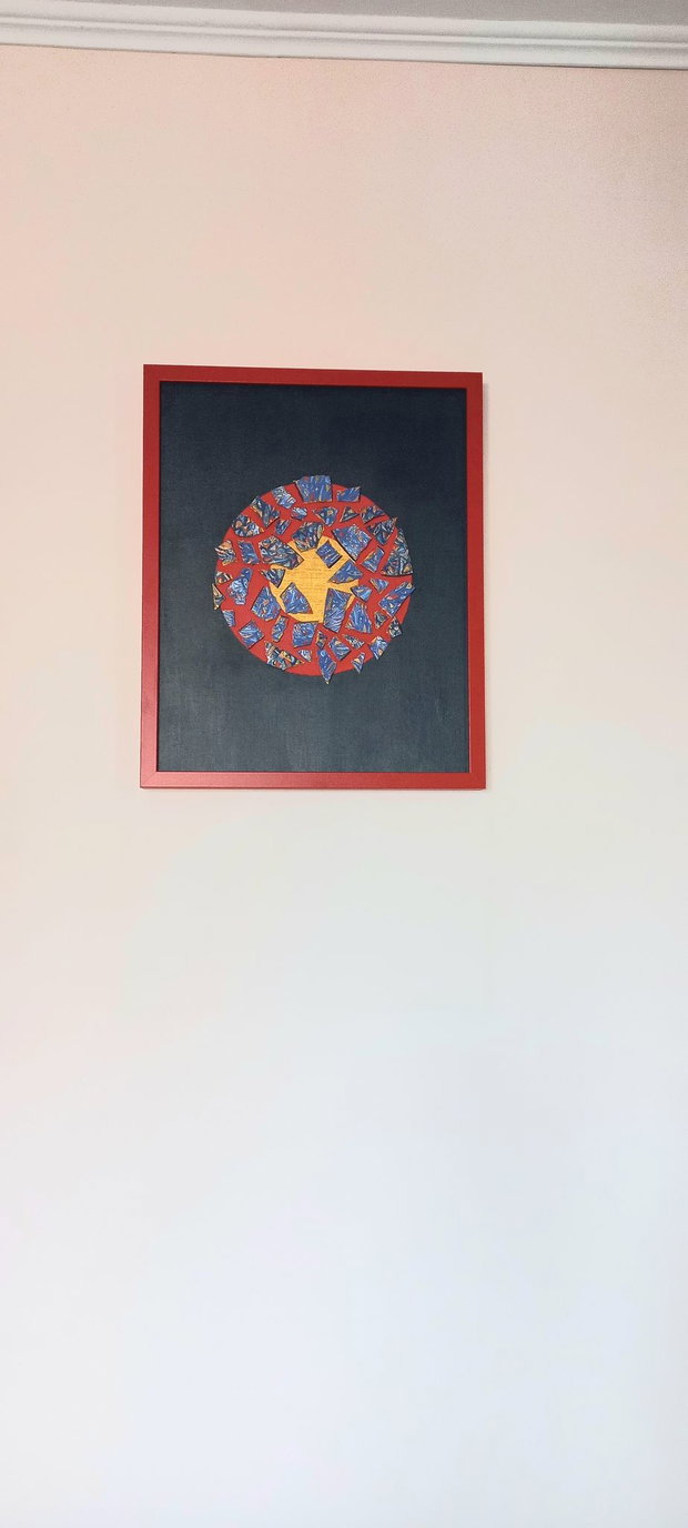Tablou hand made Broken Sun