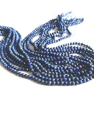 Lapis lazuli fatetat 3mm (19cm)  MG.0190