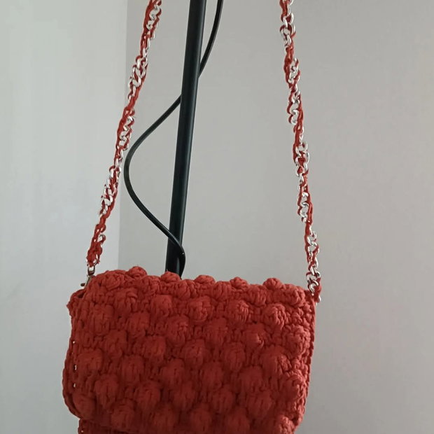 Geantă croșetată Ruby Pop