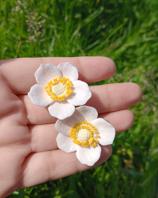 Cercei șurub Anemone de pădure