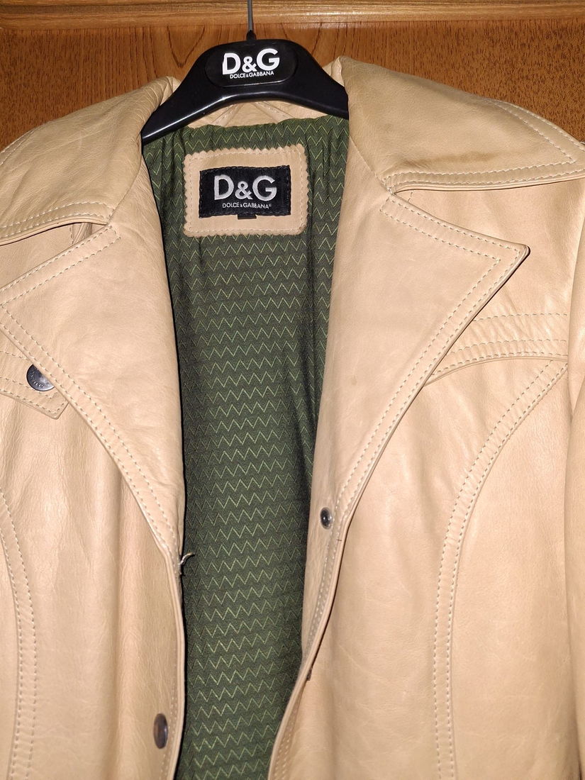 Haine piele colectie 2011 D&G
