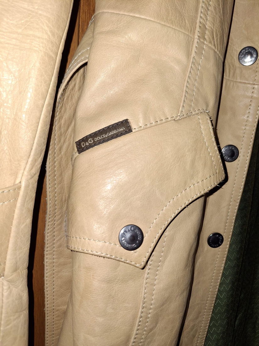 Haine piele colectie 2011 D&G