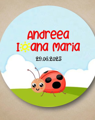 Etichete marturii botez rotunde Buburuză
