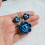 Set Blue Peony
