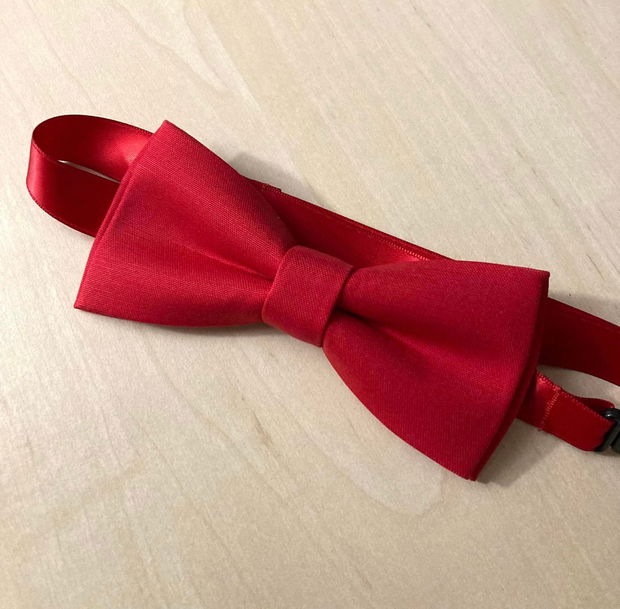 Papion pentru copii, rosu