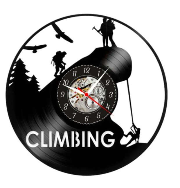 ALPINISTI-ceas de perete