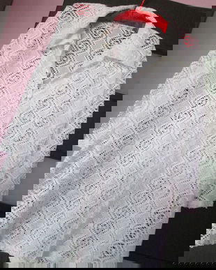 blezer alb dantelat  elegant M