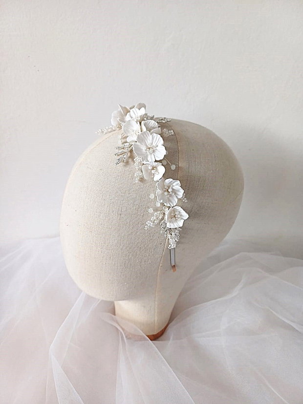 Diadema mireasa "Fleur Amour"