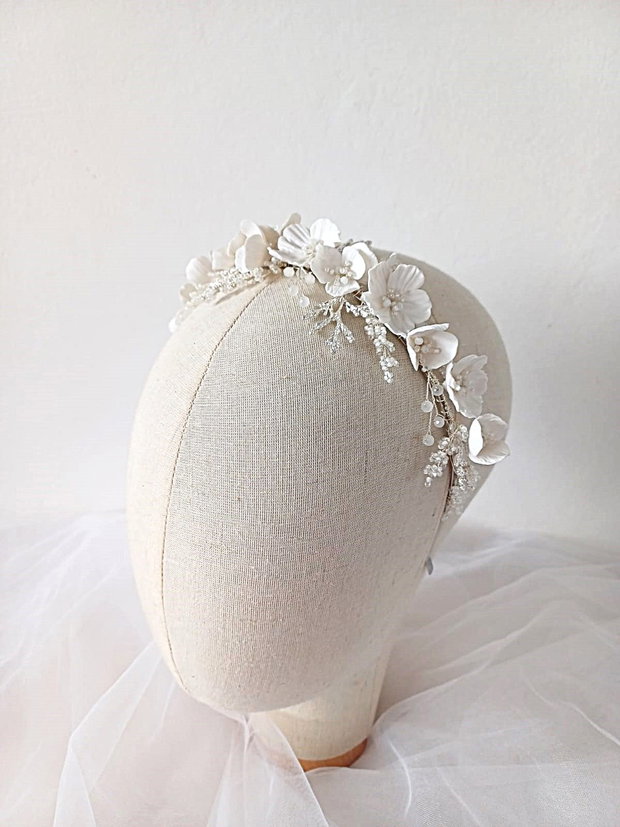 Diadema mireasa "Fleur Amour"