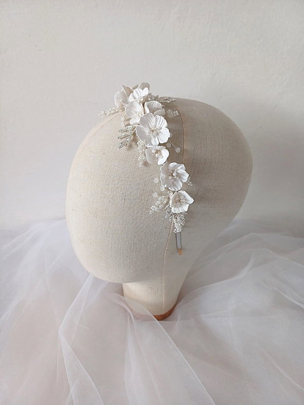 Diadema mireasa "Fleur Amour"