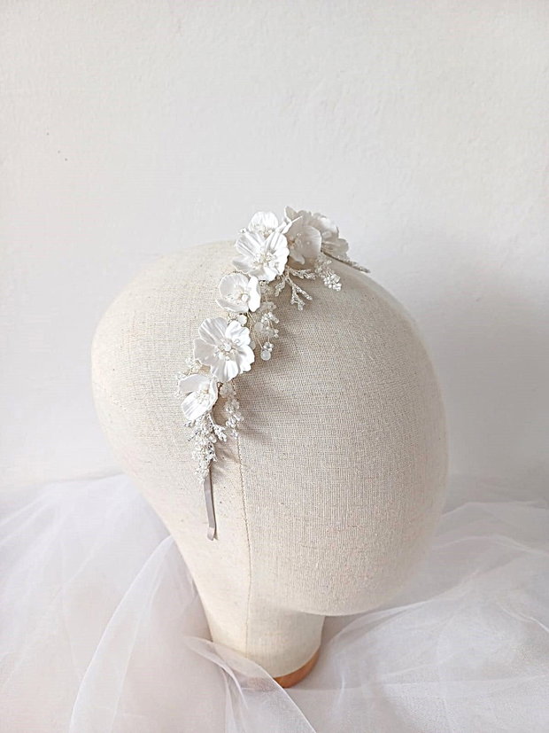 Diadema mireasa "Fleur Amour"