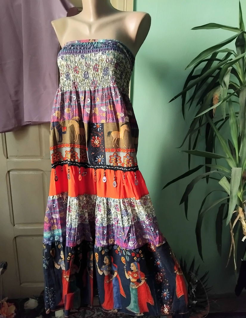 Fusta stil gipsy/rochie