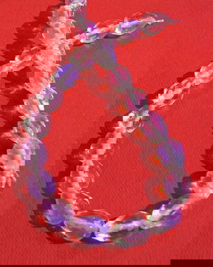 Opalit lacrimi fatetate de aprox 9-10x7-8 mm - sirag scurt de 25 cm (26 bucati) fara inchizatoare