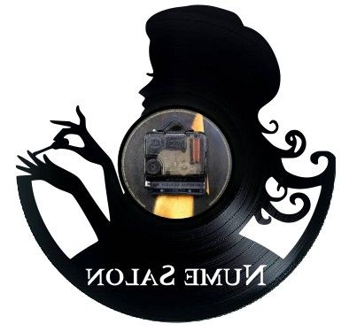 SALON MANICHIURA-ceas de perete (personalizabil)