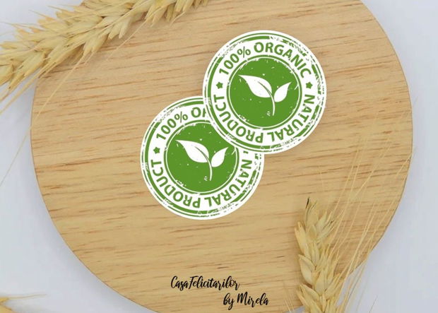 Stickere 100 % Organic