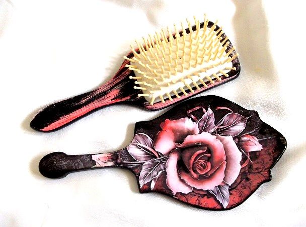 set perie de par si oglinda 48214