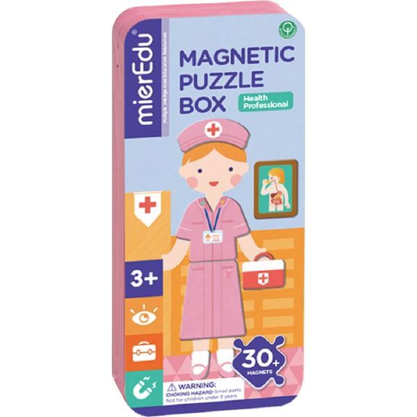 Puzzle magnetic in cutie metalica: Doctor