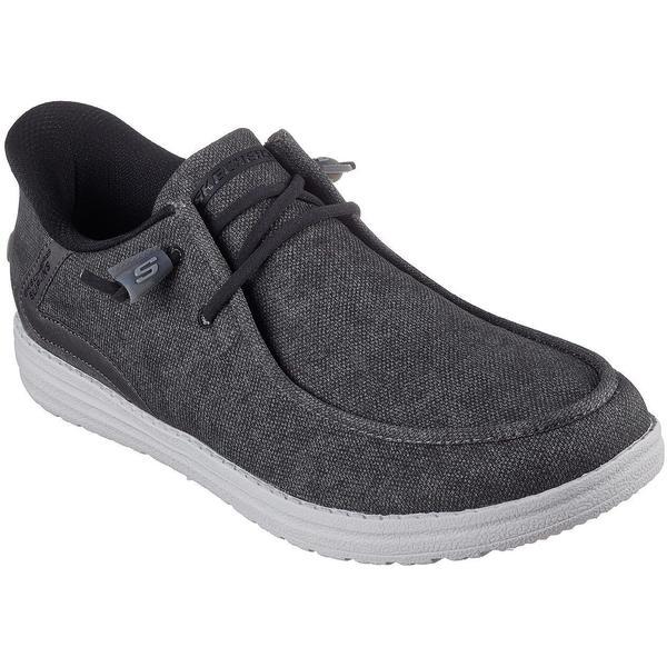 Pantofi sport barbati Skechers Melson - Coronado 210959-BKGY, 45, Negru