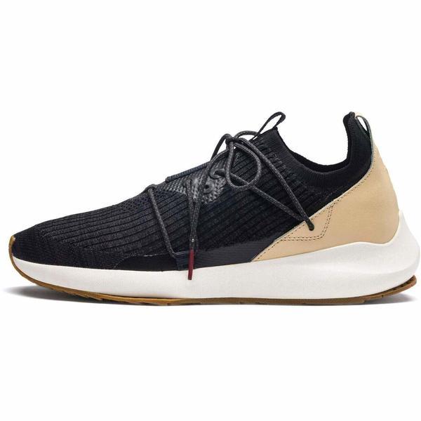 Pantofi sport unisex Puma Scuderia Ferrari Evo Cat Ii Sock Lace 30621101, 44.5, Negru