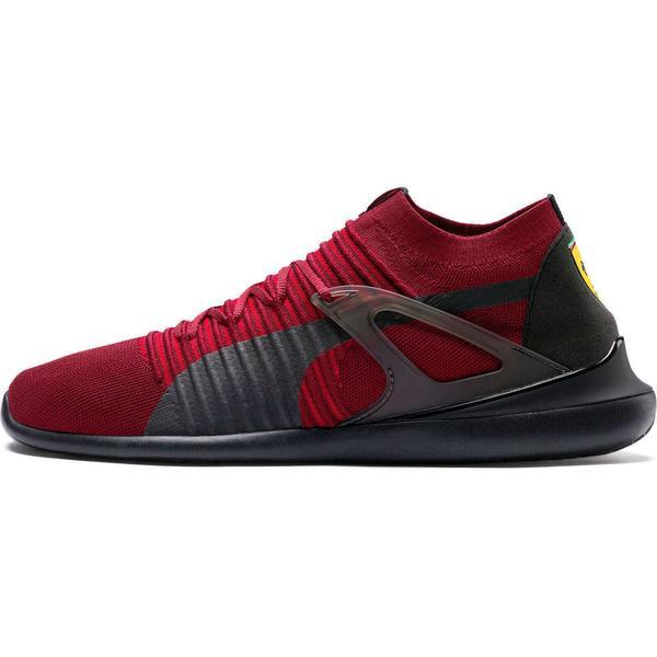 Pantofi sport unisex Puma Scuderia Ferrari Evo Cat Ii Sock Lace 30613804, 42, Rosu
