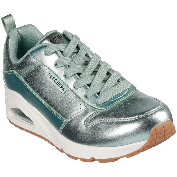 Pantofi sport femei Skechers Uno - Metallixs 177109-SAGE, 38, Verde