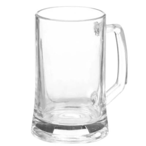 Halba bere din sticla cu maner, 380 ml