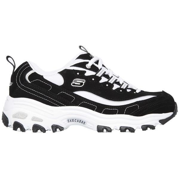 Pantofi sport femei Skechers D&#039;Lites Biggest Fan 11930-BKW, 38.5, Negru