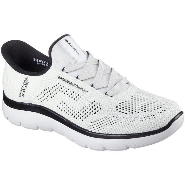 Pantofi sport barbati Skechers Summits - Perfo 232939-WBK, 43, Alb