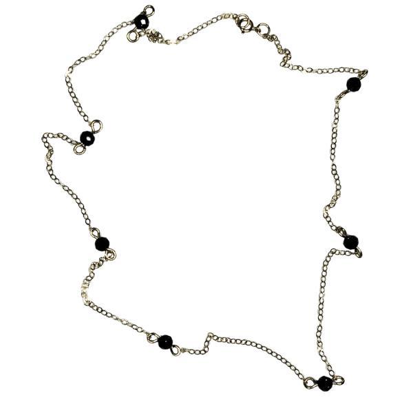 Colier Aur14k Gold Filled, Gresie Albastra