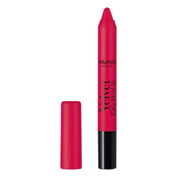Creion-ruj de buze, Bourjois Velvet The Pencil, 13 Framboise Griffee, 3 g