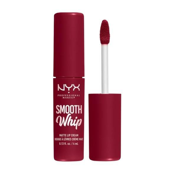 Ruj de buze, Nyx, Smooth Whip Matte Lip Cream, 08 Fuzzy Slippers, 4 ml