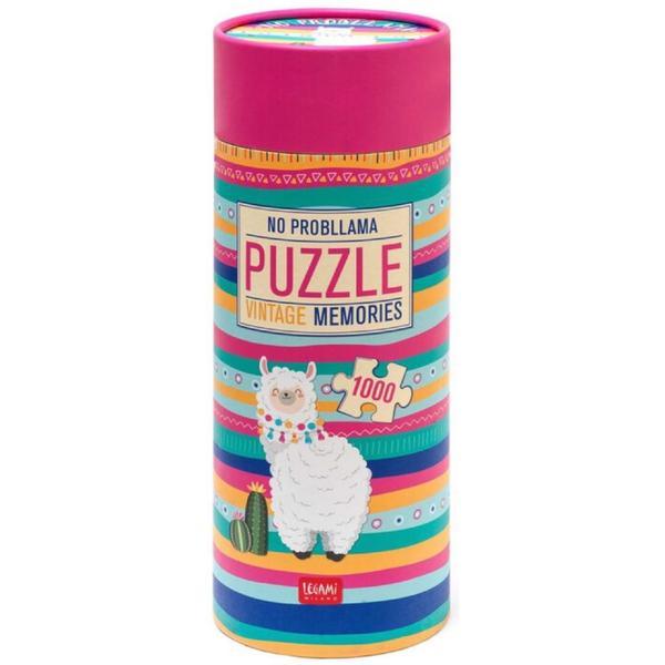 Puzzle 1000 Llama. Vintage Memories