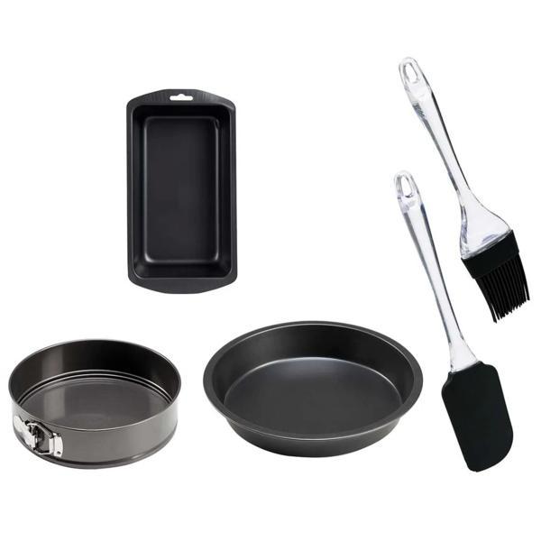 Set pentru patiserie compus din 3 tavi, pensula si spatula