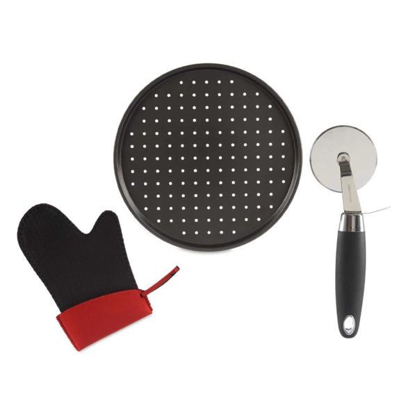 Set tava, manusa si taietor pizza