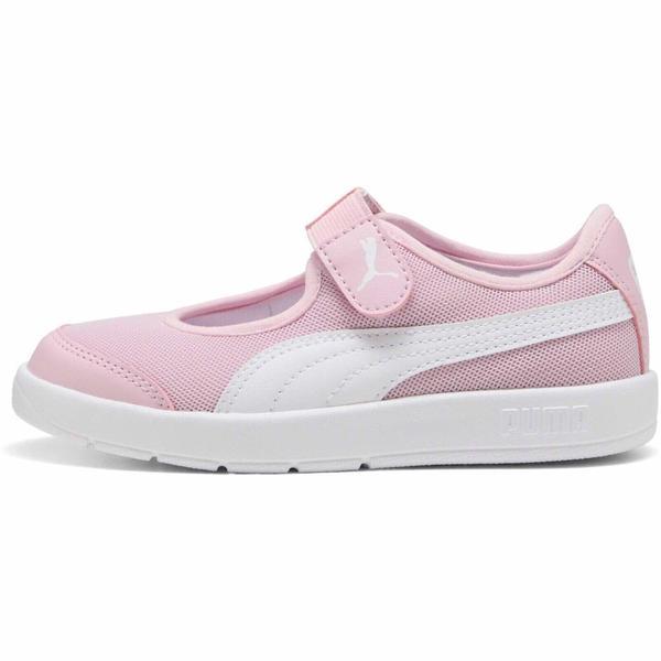 Pantofi sport copii Puma Courtflex V3 40057802, 31.5, Roz