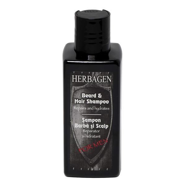 SHORT LIFE - Sampon pentru Barba si Scalp cu Efect Hidratant si Reparator Herbagen, 200 ml
