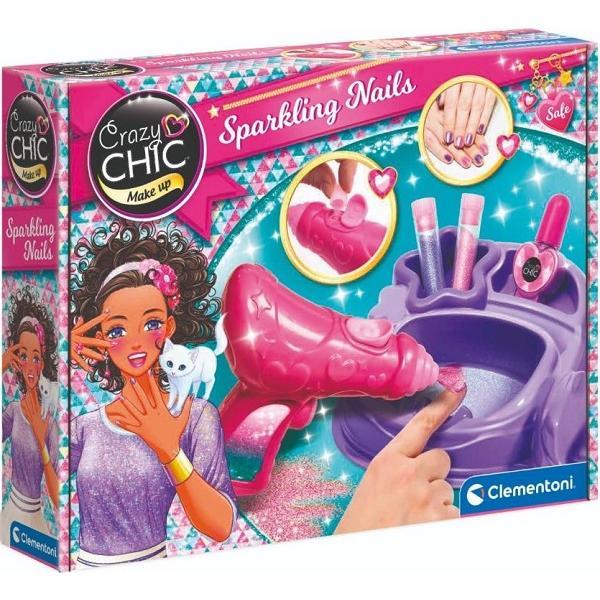 Set de manichiura: Unghii sclipitoare. Crazy Chic