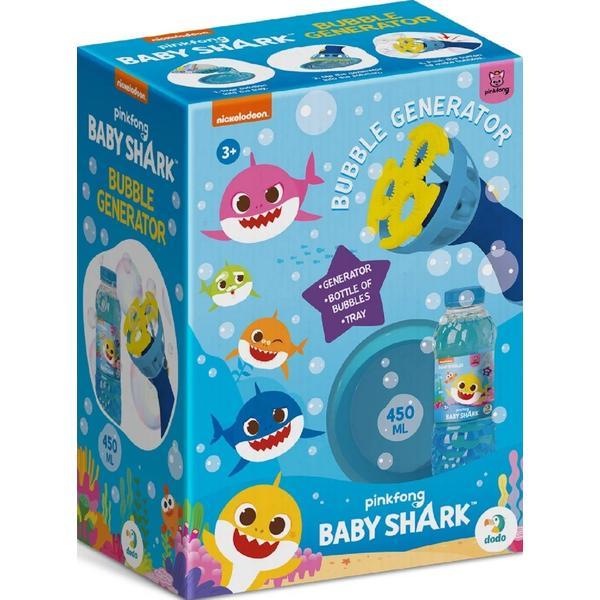 Baby Shark. Set baloane de sapun cu generator